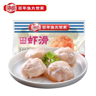 HAIXIN 海欣 品质虾滑150g百年品牌 国产虾肉丸子面食搭档烧烤关东煮汤料串串冒菜火锅海鲜豆捞关东煮 烧烤食材 煮汤