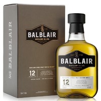 PLUS会员：Balblair 巴布莱尔 12年单一麦芽威士忌 46%vol 700ml