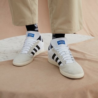 adidas ORIGINALS Busenitz Vulc 男子运动板鞋 FV5877 白/浅灰/黑 42