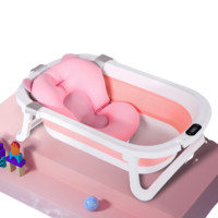 ANGI BABY 儿童电子感温折叠浴盆+悬浮浴垫