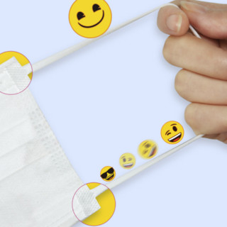 Doctor.Roo 袋鼠医生 emoji联名款 一次性医用外科口罩