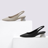 CHARLES & KEITH 女士中跟凉鞋 CK1-61720045