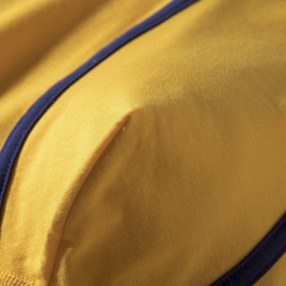 JOCKEY 男士平角内裤套装 JM1503119 3条装(黄色+灰色+藏青) XL