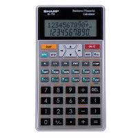 SHARP 夏普 EL-738 学生科学金融考试计算器 财务理财计算机