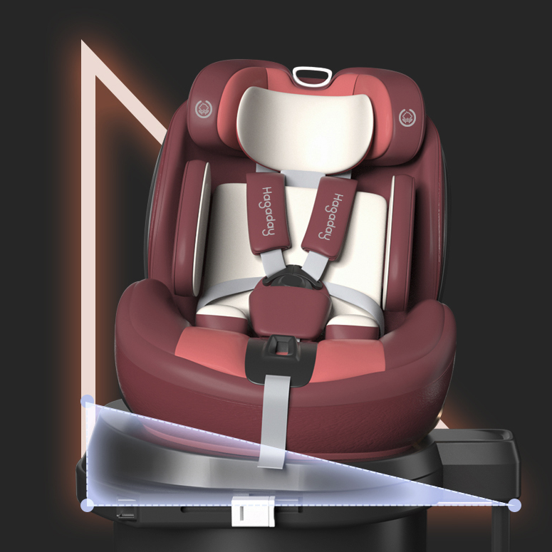 Hagaday MJ-07 安全座椅 0-7岁 奔驰一棕