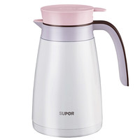 SUPOR 苏泊尔 竹韵系列 KC16AF1 保温壶 1.6L 蜜桃粉