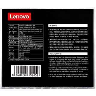 Lenovo 联想 档案系列 空白光盘 CD-RW 4-12X 700MB 单片装