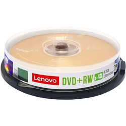 Lenovo 聯想 檔案系列 空白光盤 DVD+RW 1-4X 4.7GB 10片裝