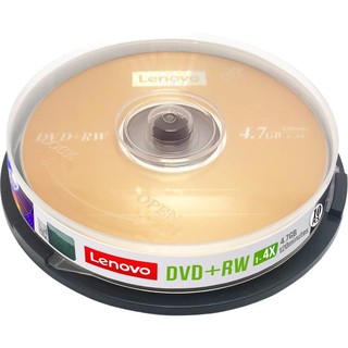 Lenovo 联想 档案系列 空白光盘 DVD+RW 1-4X 4.7GB 10片装