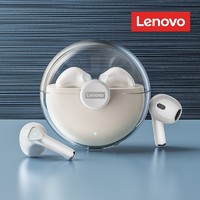 Lenovo 联想 LP80蓝牙耳机运动无线tws半入耳式高端超长续航男女生款高品质音质超好适用苹果华为oppo2022年新款女士
