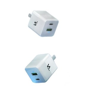 网易智造 NIT-TCA-01-GaN33CA-WH 氮化镓充电器 Type-C/USB-A 33W+MFi认证 Type-C转Lightning 数据线 1.2m 白色