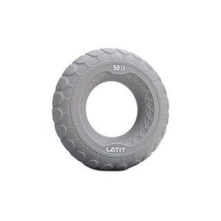 LATIT(运动) 硅胶握力圈 F021 烟灰 50磅
