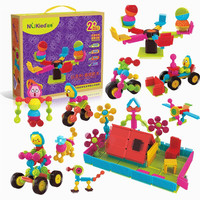 NUNUKIDS NK8837 以色列感统积木 135颗粒