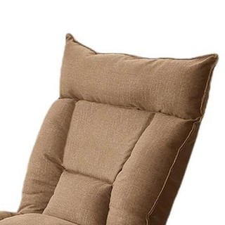 布兰格迪 懒人加厚沙发椅 咖啡色 不含脚垫款