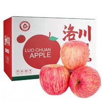 正宗洛川苹果 带箱5斤小果14枚(约160g）