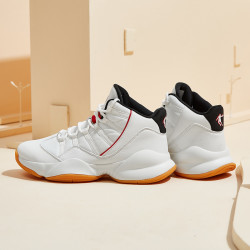 qiaodan乔丹新品清新学生高帮女运动鞋耐磨防滑舒适女篮球鞋