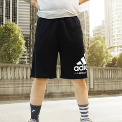 adidas 阿迪达斯 裤子短裤 新款户外休闲透气跑步大LOGO运动裤