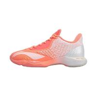 LI-NING 李宁 突袭SE 女子羽毛球鞋 AYZP008-3 橙色 37.5