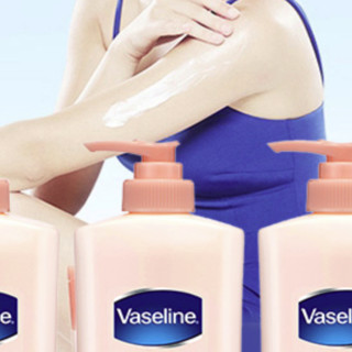 Vaseline 凡士林 维他亮肤烟酰胺焕亮修护身体乳 400ml*3