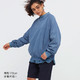 UNIQLO 优衣库 男装/女装/情侣装休闲卫衣水洗产品新牛仔风套头衫446903