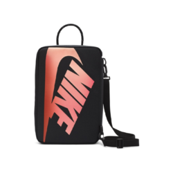 NIKE 耐克 NK SHOE BOX BAG-PRM 男子运动单肩包 DA7337-010 黑色/红色 F