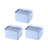 侑家良品 ZJH-6688 抽纸收纳盒 小号 3个 灰白