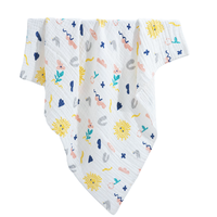 BebeTour 儿童纱布浴巾 抑菌款 卡拉培阳光 95*95cm