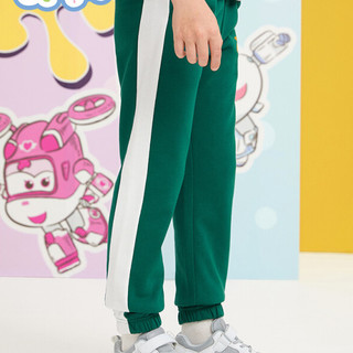Baleno 班尼路 超级飞侠系列 8722113B004 儿童运动裤 绿色 110cm