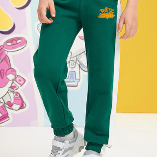 Baleno 班尼路 超级飞侠系列 8722113B004 儿童运动裤 绿色 110cm