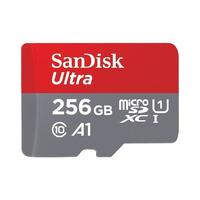 SanDisk 閃迪 256GB TF（MicroSD）內存卡 A1 U1 C10 至尊高速移動版