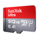 SanDisk 闪迪 512GB TF（MicroSD）内存卡 U1 C10 A1 至尊高速移动版