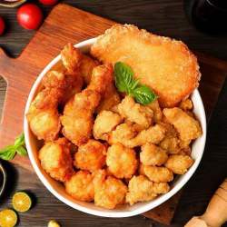 正大缤纷炸鸡大礼包15kg炸货零食鸡米花鸡块鸡翅根鸡排组合3斤