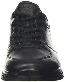 ecco 爱步 Exostride M系列 GORE-TEX 低帮运动鞋 Black 41码