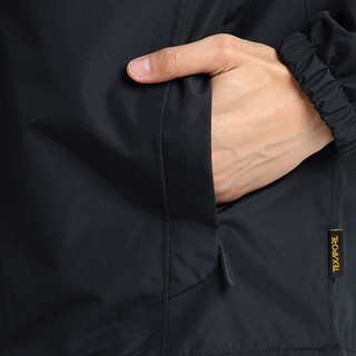 Jack Wolfskin 狼爪 ACTIVE OUTDOOR系列 男子冲锋衣 5020891-6000 黑色 XS