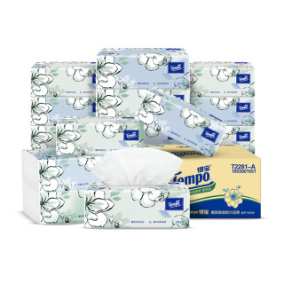 今日必买：得宝 抽纸 真M码 4层90抽16包(160*195mm) 茉莉花味