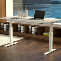 ELYDO 蓝立哆 H3 Ultra白腿+苏丹象牙白色桌面 1.2*0.6m桌板