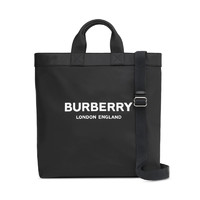 BURBERRY 博柏利 男士Artie徽标印花大号托特包手提包单肩包