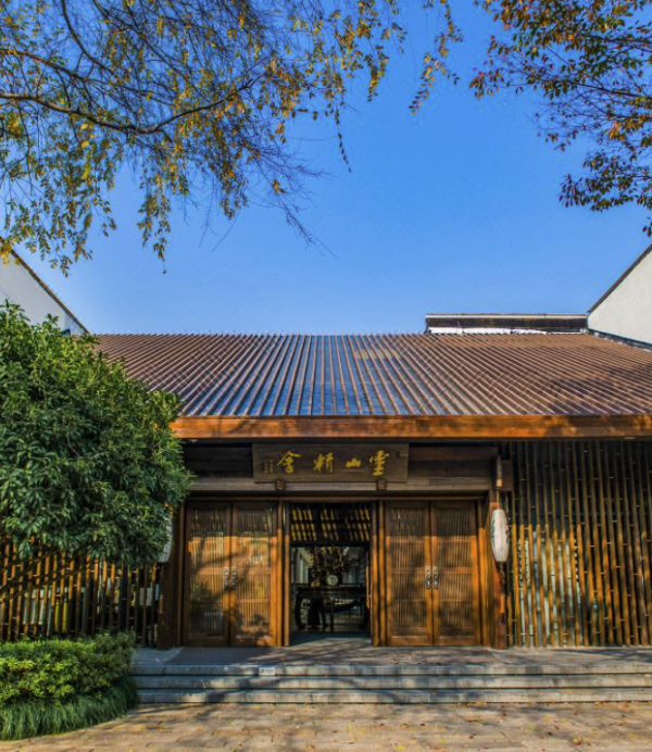 无锡灵山精舍禅房大床房1晚含早双人灵山大佛门票双人梵宫自助餐