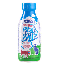 ZEAL 真致 寵物牛奶新西蘭貓狗牛奶0乳糖380ml-效期至22年7月-金華發貨