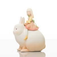 可米生活 白夜童话经典系列 月光果冻兔Mini