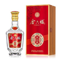 金六福 鸿运福 50%vol 浓香型白酒 500ml 单瓶装