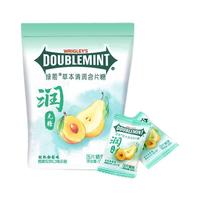 DOUBLEMINT 绿箭 草本清润含片糖 枇杷秋梨味 40粒*2袋