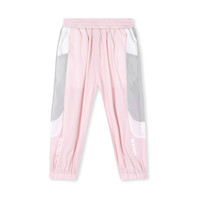 gxg kids 12D1020350B 儿童防蚊束脚裤 粉色 90cm