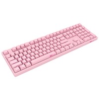 Akko 艾酷 3108 108键 有线机械键盘 侧刻 粉色 AKKO蓝轴 无光