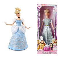 Disney 迪士尼 娃娃儿童女生套装白雪长发美人鱼公主系列