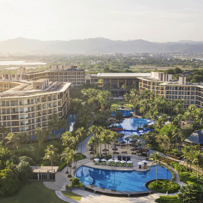 三亚海棠湾万达嘉华度假酒店 园景房2晚（连住）含早+下午茶+火锅等