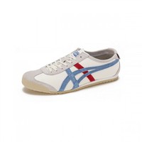 Onitsuka Tiger 鬼塚虎 MEXICO 66 VIN系列 中性休闲运动鞋 1183B391-100 白蓝色 44