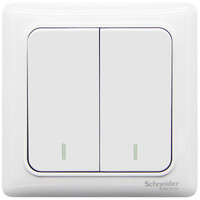 Schneider Electric 施耐德电气 Brillyn睿意系列 A3E32_1A 二开单控开关 白色