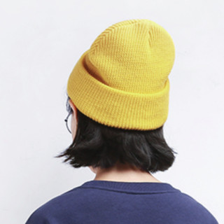 云朵工厂 女士毛线帽 1908070002 黄色