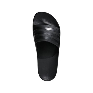 adidas 阿迪达斯 Adilette Aqua 中性拖鞋 F35550 黑色 42